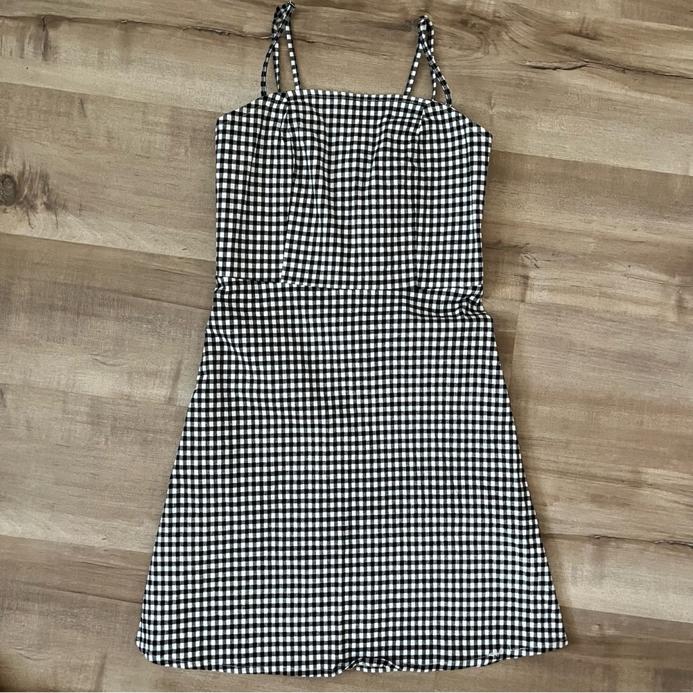 Women's Checkers Bodycon Mini Dress Size XS